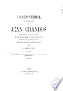 Procès-verbal de délivrance à Jean Chandos, commissaire du roi d'Angleterre, des places françaises abandonnées par le traité de Brétigny