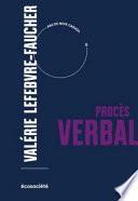 Procès verbal