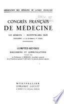 Procès-verbaux, mémoires et discussions