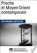 Proche et Moyen-Orient contemporain