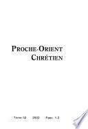 Proche-Orient chrétien