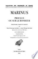 Proclus ou sur le bonheur