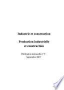 Production industrielle et construction