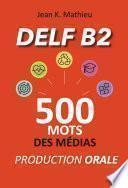 Production Orale DELF B2 - 500 mots des médias