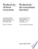 Productivity of Forest Ecosystems