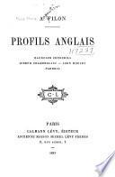 Profils anglais: Randolph Churchill, Joseph Chamberlain, John Morley, Parnell