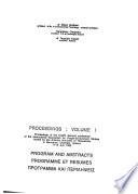 Program and abstracts