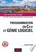 Programmation en C++ et génie logiciel - Livre+compléments en ligne