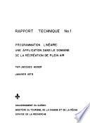 Programmation linéaire