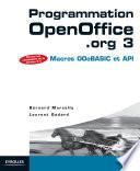 Programmation OpenOffice.org 3