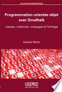 Programmation orientée objet avec Smalltalk