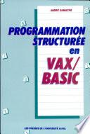 Programmation structurée en Vax-Basic