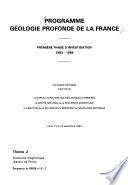 Programme géologie profonde de la France