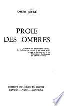 Proie des ombres