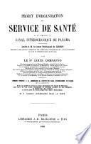 Projet d'organisation du service de santé de la Compagnie du canal interocéanique de Panama