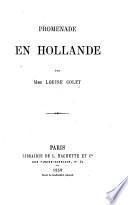 Promenade en Hollande par mme. Louise Colet