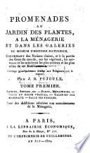 Promenades au jardin des plantes à la Ménagerie, et dans les galeries du muséum d'histoire naturelle