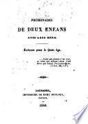 Promenades de deux enfans avec leur mére