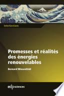 Promesses et réalités des énergies renouvelables