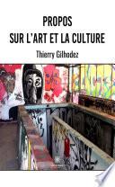 Propos sur l’art et la culture