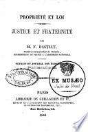 Propriété et loi