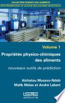 Propriétés physico-chimiques des aliments