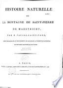 Prospectus Histoire naturelle de la montagne de St.- Pierre de Maestricht... par B. Faujas- St-Fond...