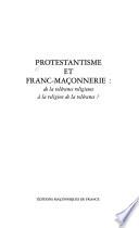Protestantisme et franc-maçonnerie