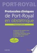 Protocoles cliniques de Port-royal en obstétrique