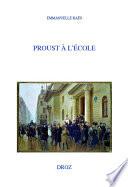 Proust à l'École