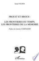 Proust et Broch