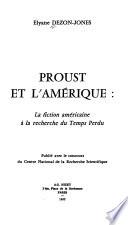 Proust et l'Amérique