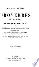 Proverbes dramatiques de Theodore Leclercq