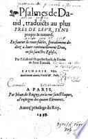 Psalmes de David