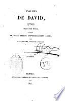Psaumes de David