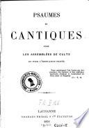 Psaumes et cantiques