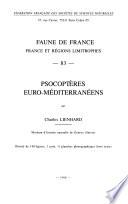 Psocoptères euro-méditerranéens