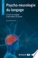 Psycho-neurologie du langage