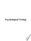 Psychological Testing