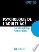 Psychologie de l'adulte âgé