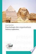 Psychologie des organisations