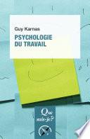 Psychologie du travail