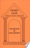 Psychologie Du Vieillissement