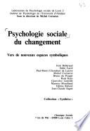 Psychologie sociale du changement