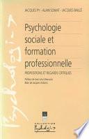 Psychologie sociale et formation professionnelle