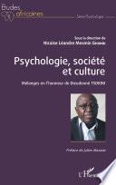 Psychologie, société et culture