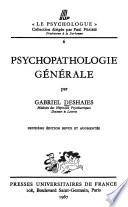 Psychopathologie générale
