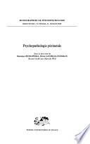 Psychopathologie périnatale