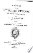 ptie. Les premiers mai̲tres: Corneille, Pascal, Molie̲re, Bossuet