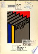 Publications Bulletin